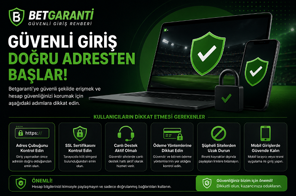 Betgaranti güncel giriş ve sıradaki yeni adres arayışında olan kullanıcılar için en önemli konu, doğrulanmış ve aktif bağlantıya güvenli şekilde ulaşabilmektir. Betgaranti yeni giriş adresi üzerinden platforma hızlı erişim sağlanabilirken, güncel linklerin düzenli takip edilmesi kullanıcı güvenliği açısından büyük önem taşır.